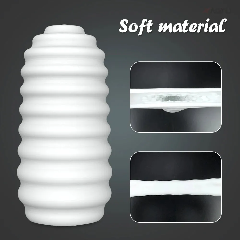 Silicone Pocket Pussy Cock Sleeve - Lifelike Vagina Penis Masturbation Cup Sex Toys for Men