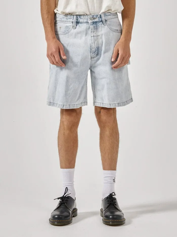 Slacker Denim Short - Faded Dust Blue