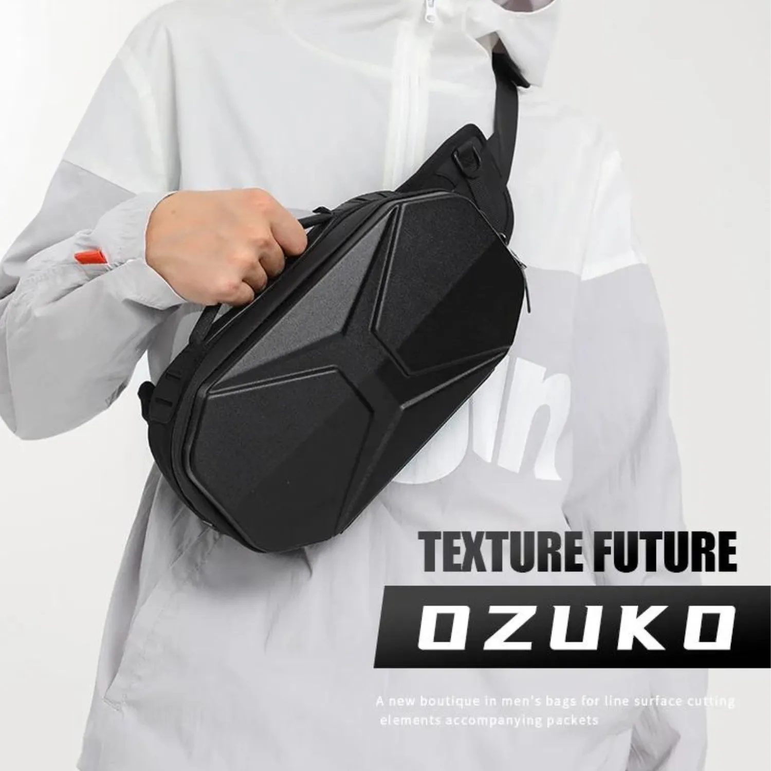 Sleek Urbanite Anti-Theft Crossbody Sling