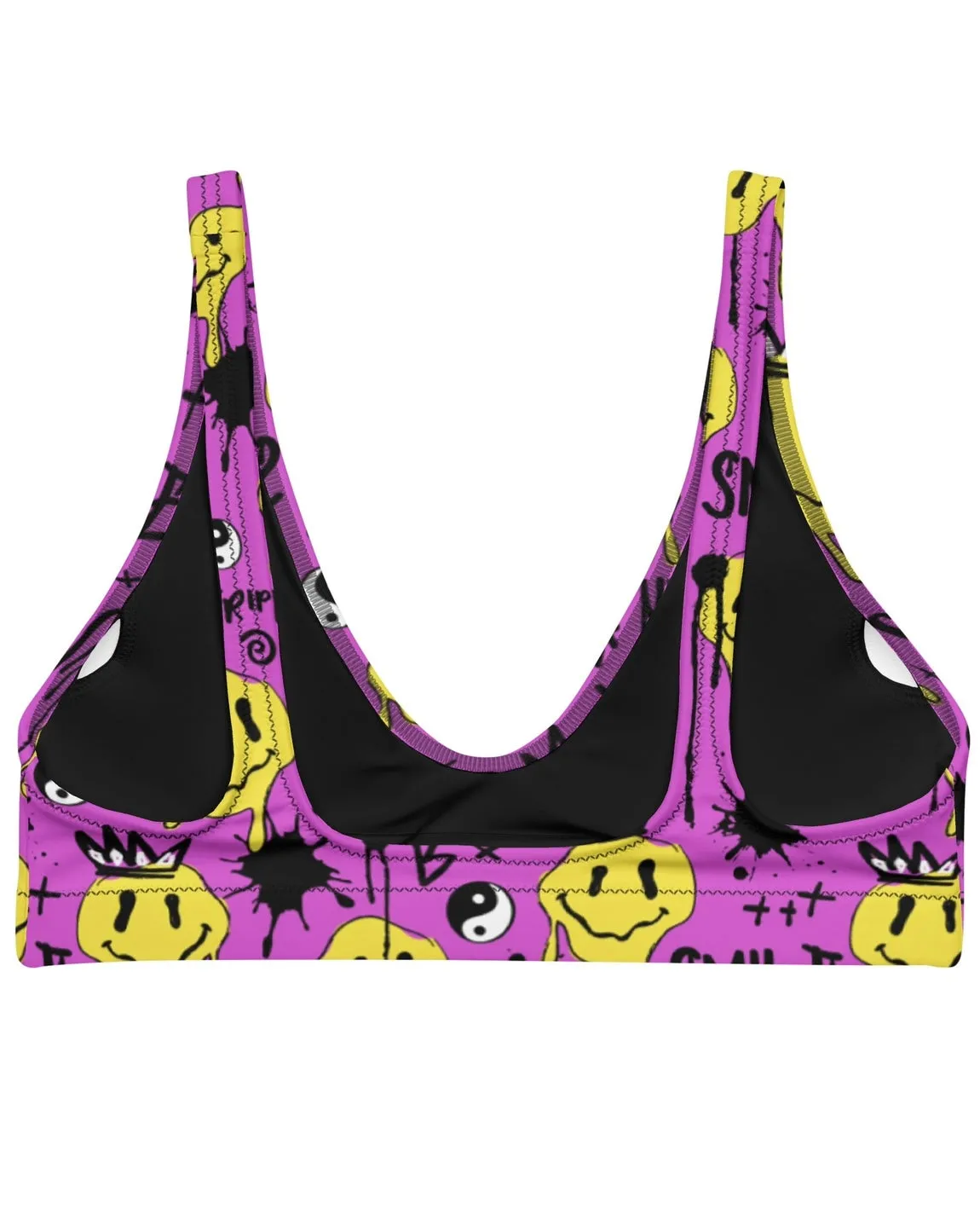 Smile Splatter Bra Top