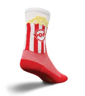 SockGuy Popcorn Crew Sport Socks