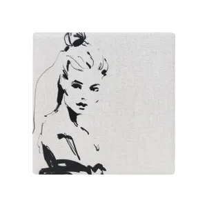 Splosh Full Bloom - Ceramic Coaster Lady
