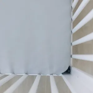Stone Bamboo Stretch Crib Sheet