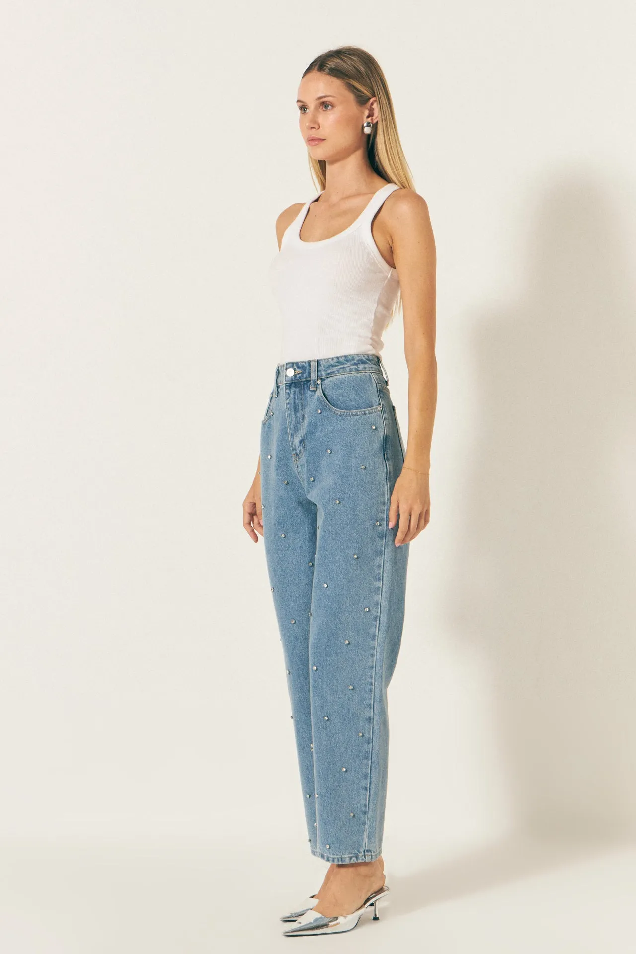 Studded Denim