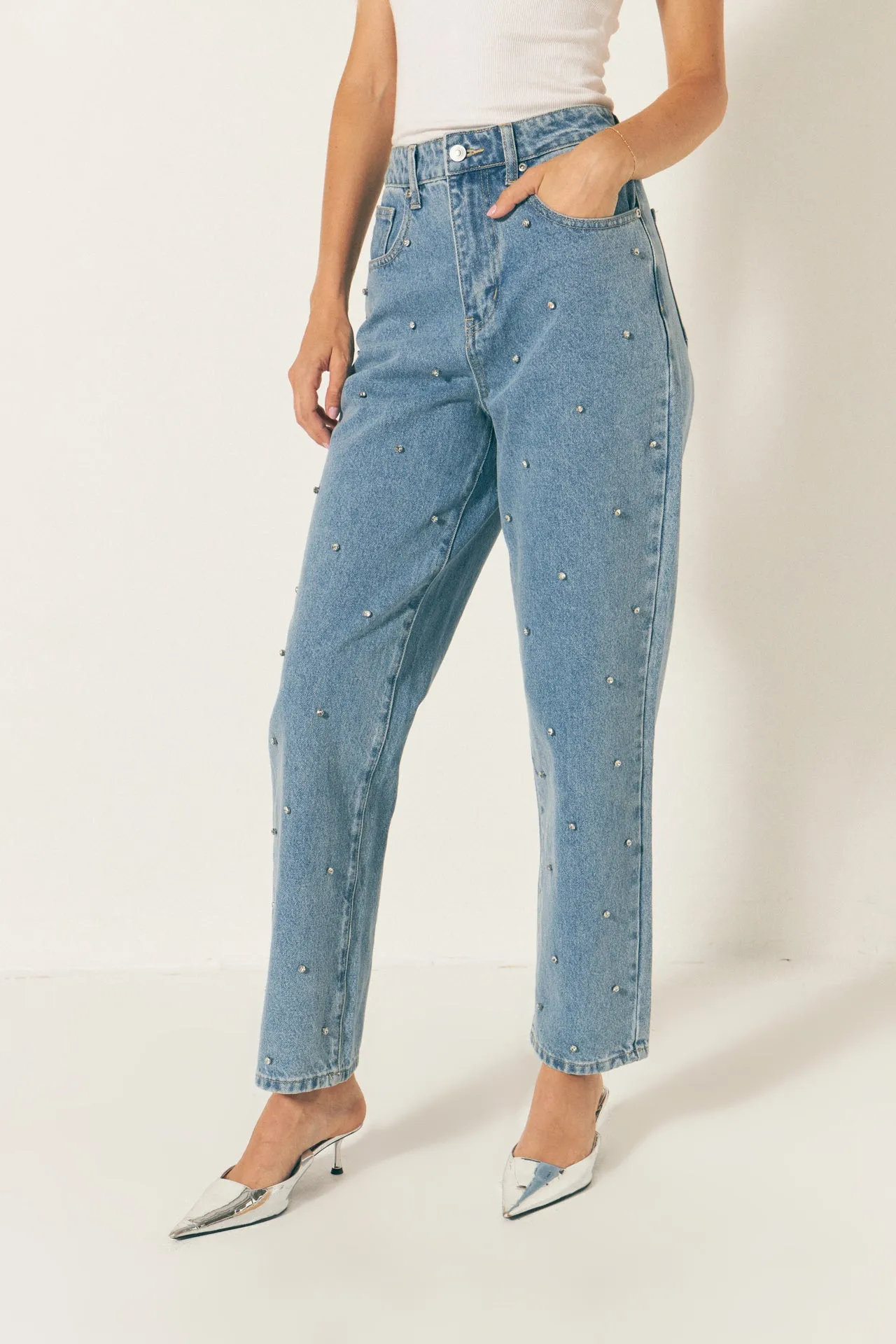 Studded Denim