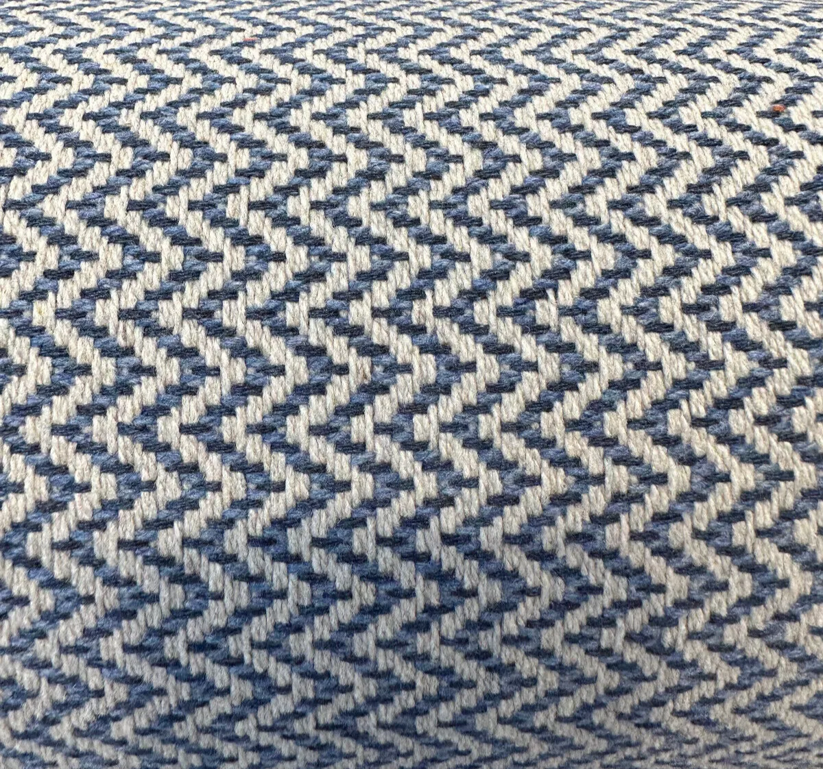 Sunbrella Chevron Denim Heavy Outdoor Onda Upholstery Fabric By the yard
