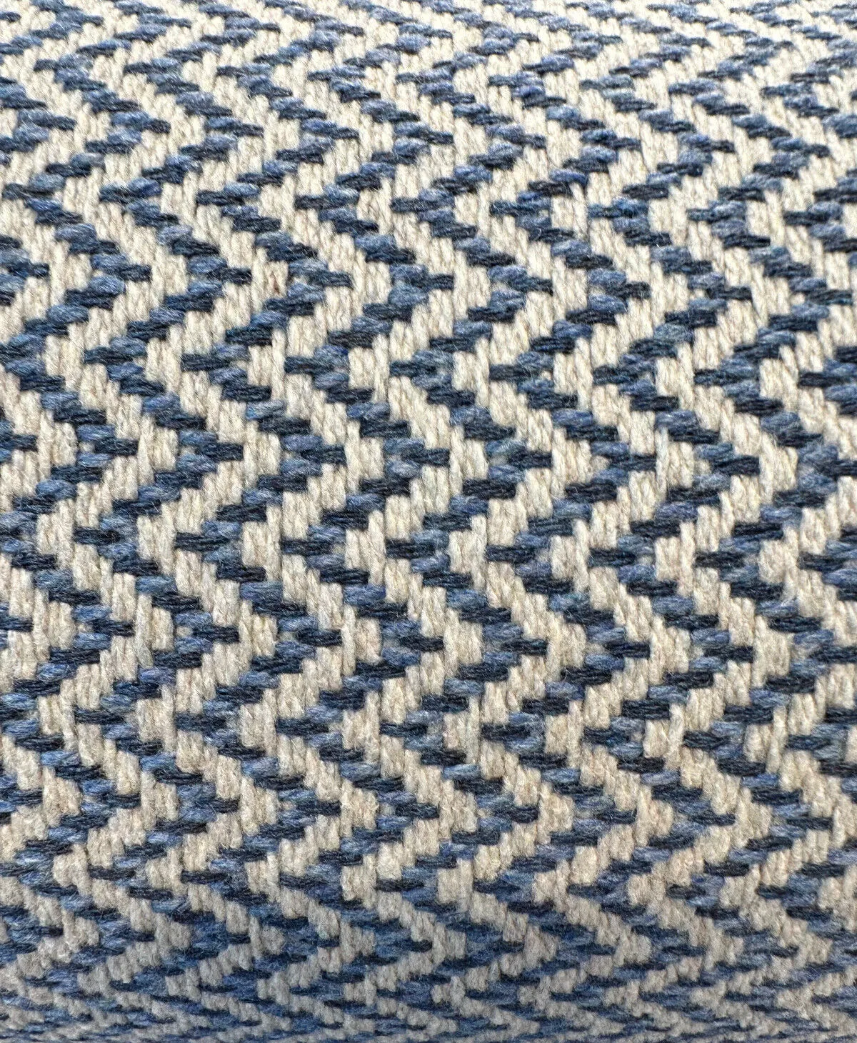Sunbrella Chevron Denim Heavy Outdoor Onda Upholstery Fabric By the yard