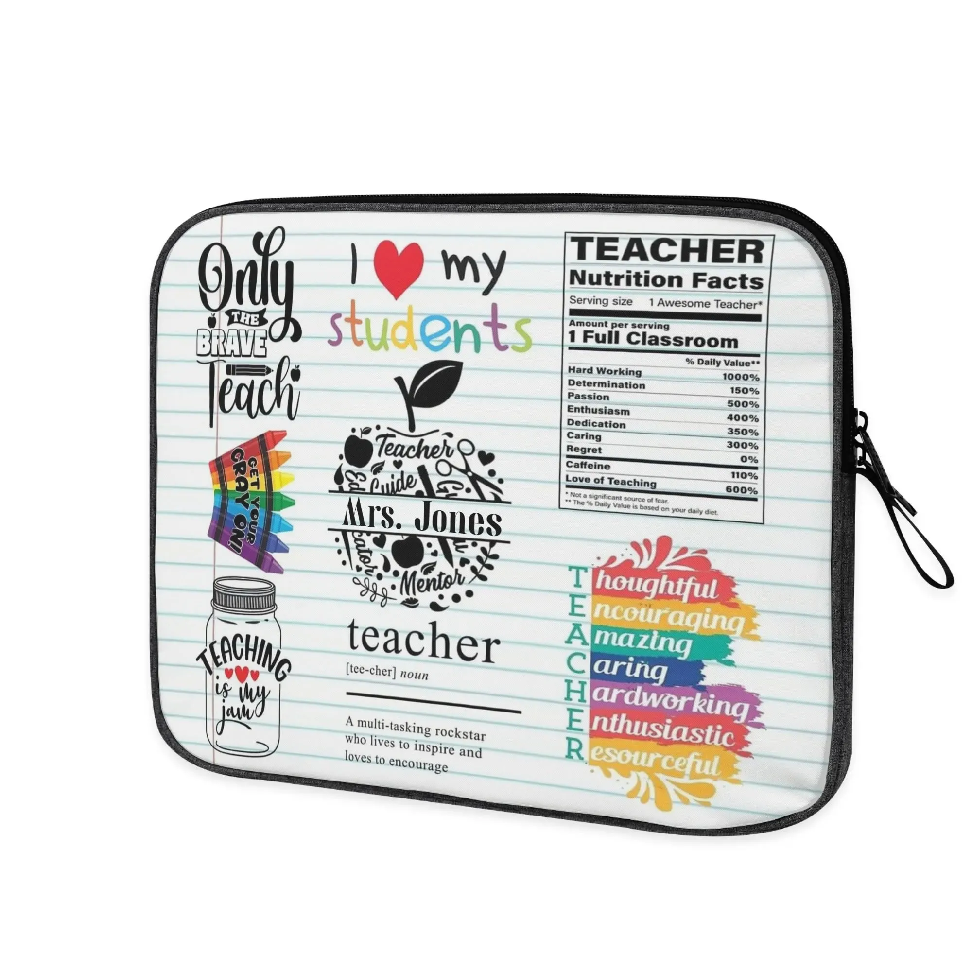 Tablet Sleeve Compatible with Laptop Bag