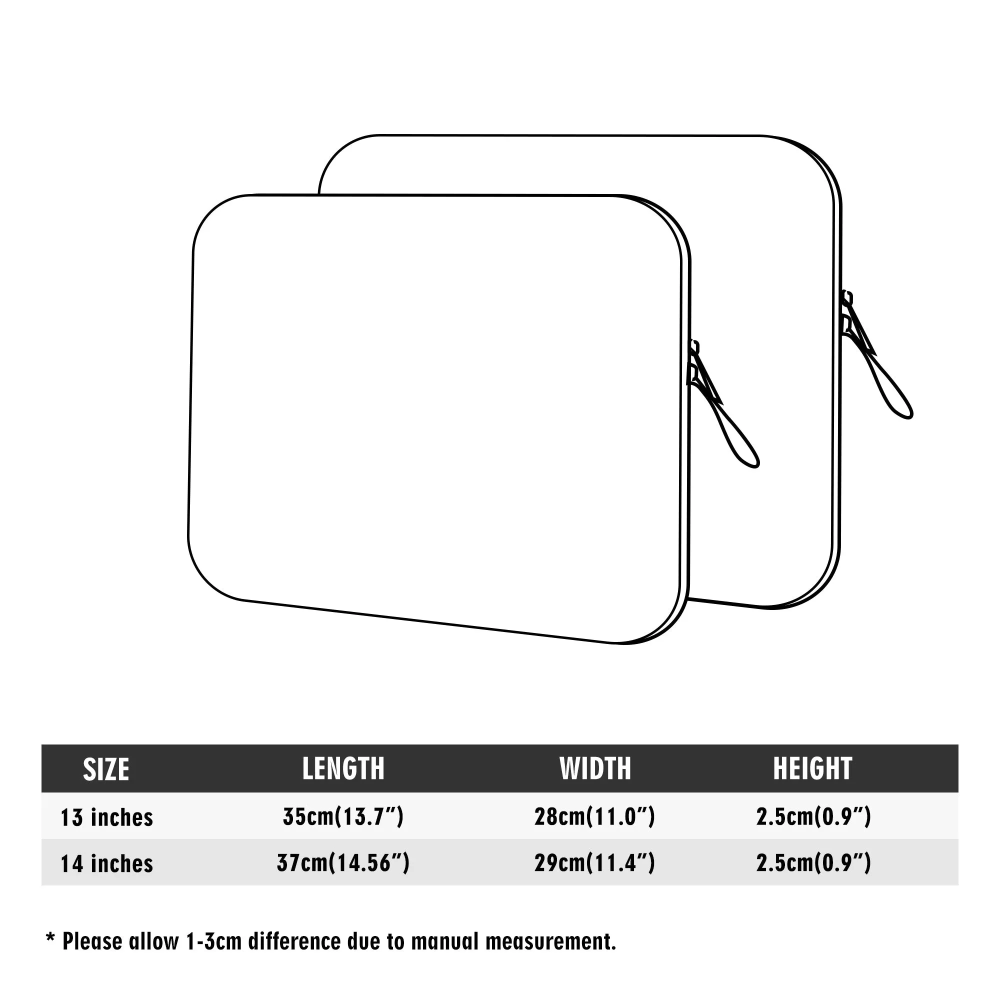 Tablet Sleeve Compatible with Laptop Bag