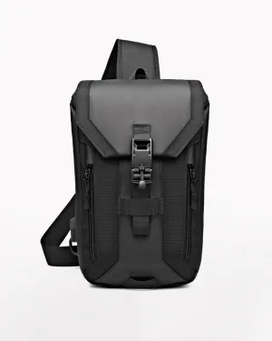 Techwear Casual Travel Waterproof Sling Backpack