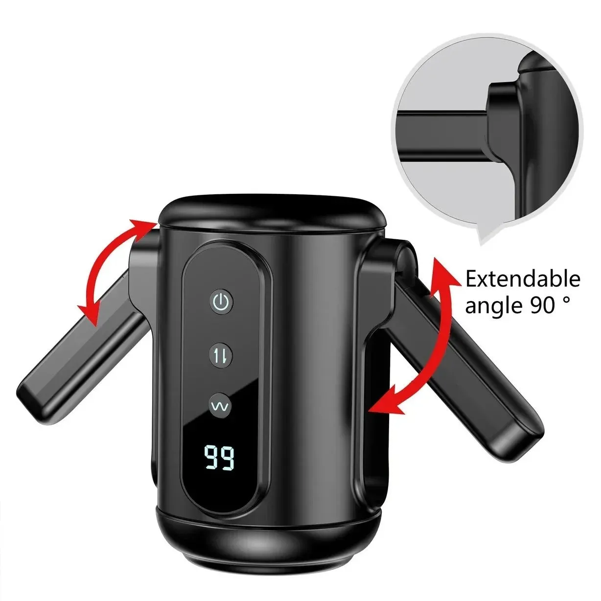 Telescopic Male Masturbator Adult Stroker - Oral Sucker Blowjob Sex Toy for Men with Handles