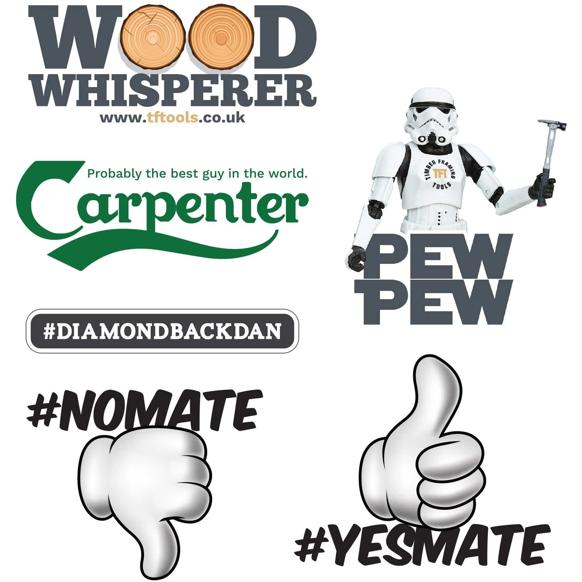 TF Tools | Eco Friendly Sticker sheets