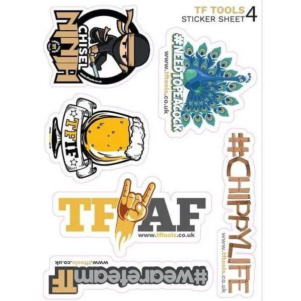TF Tools | Eco Friendly Sticker sheets