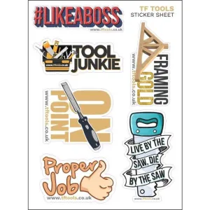 TF Tools | Eco Friendly Sticker sheets