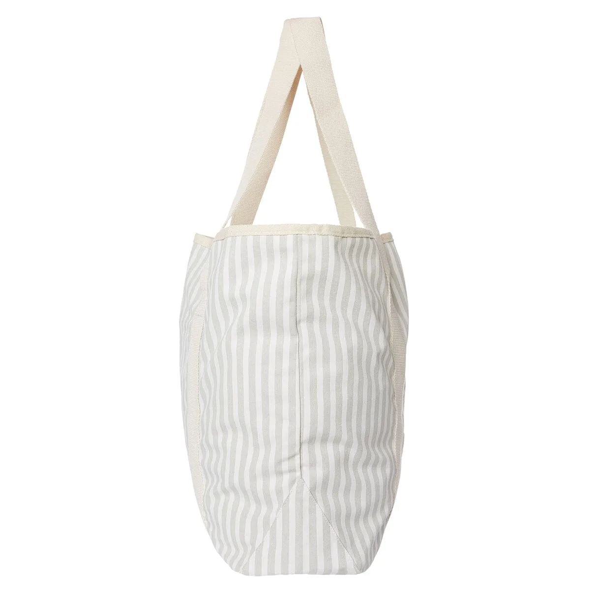 The Beach Bag - Lauren's Sage Stripe