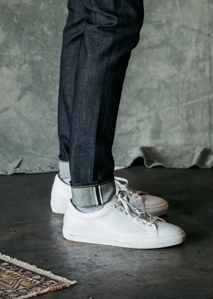 The Scissors Slim tapered- Indigo Raw 10.5oz Selvedge