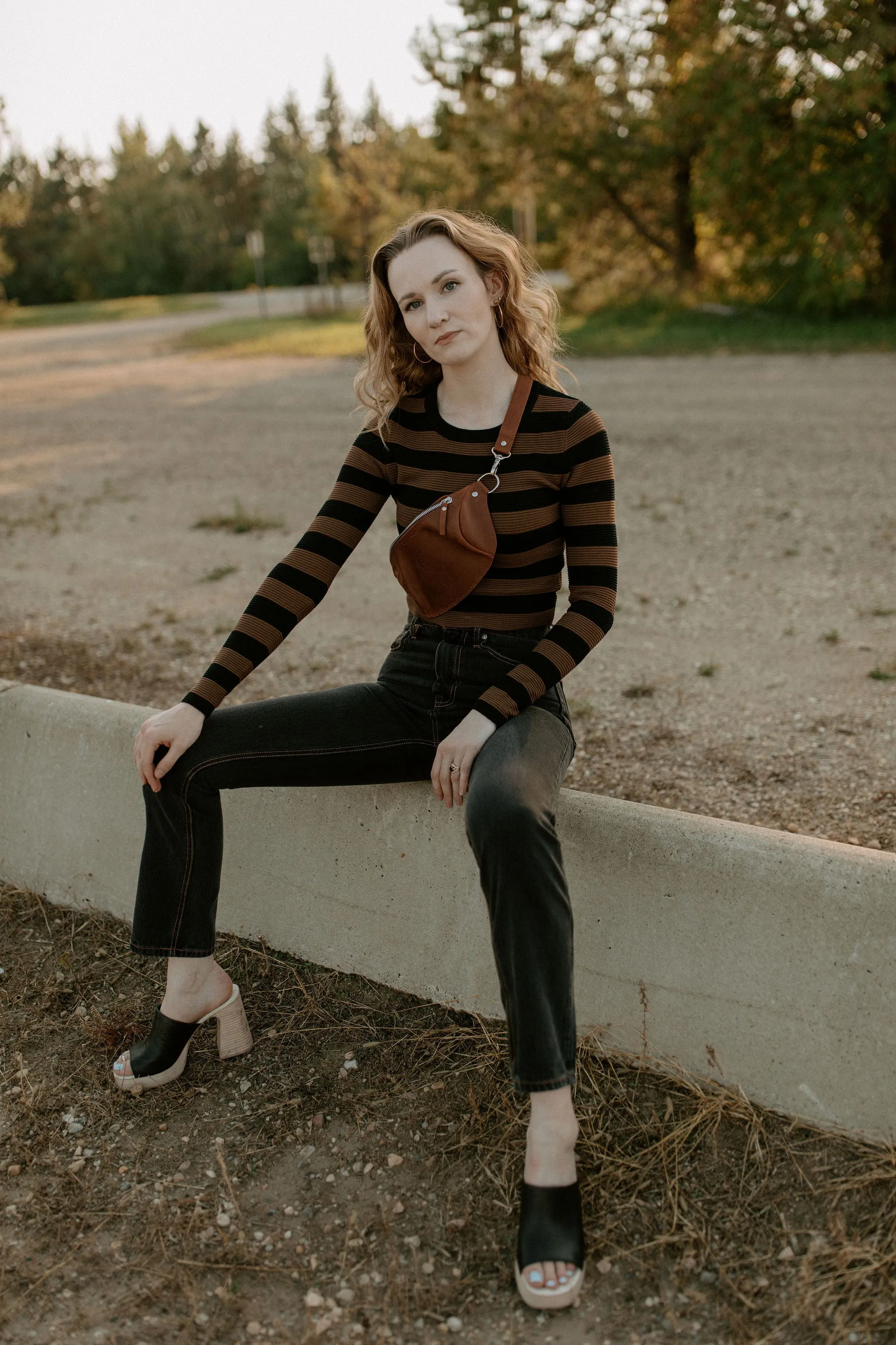 The Sloane High Rise Cigarette Jeans - Midnight Rider