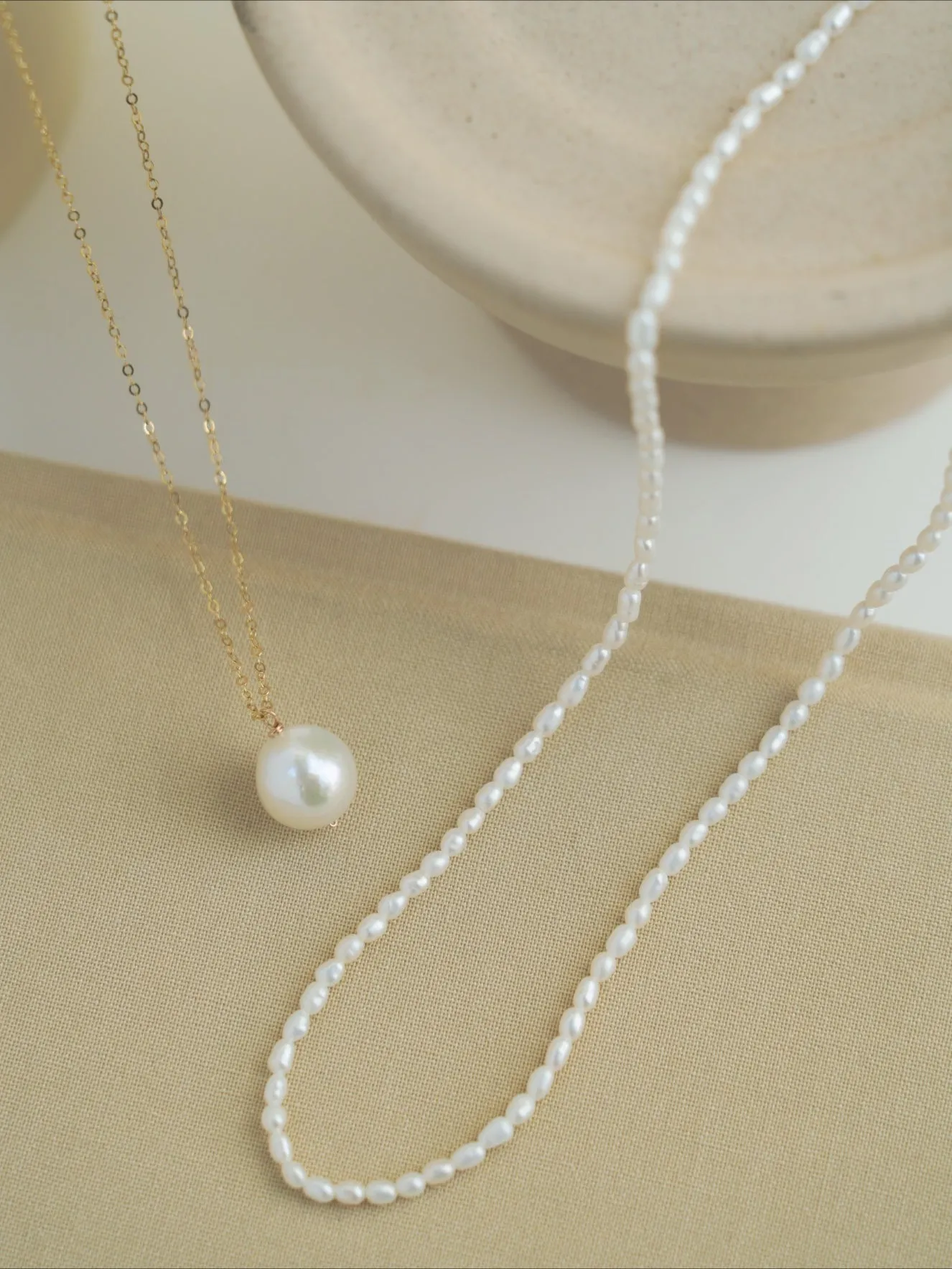 Thousand Faces Series Trio Mixed Necklace