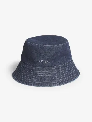 Thrills Denim Bucket Hat - Indigo