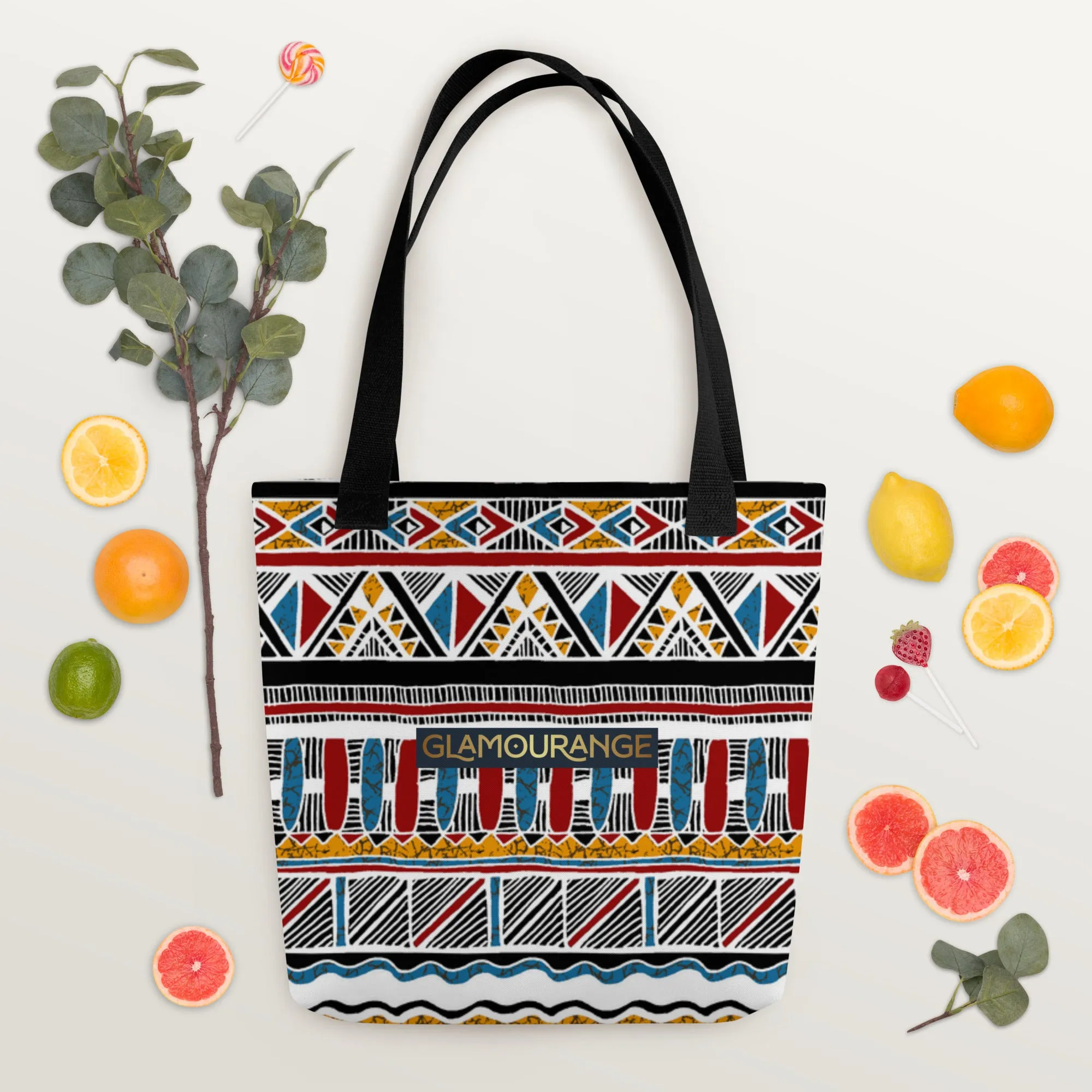 Tote Bag Women Designer (Stripe Bag Pattern 0014)