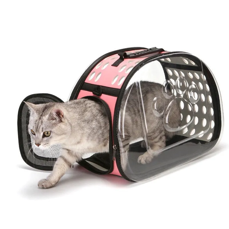 Transparent Pet Carrier Bag Capsule