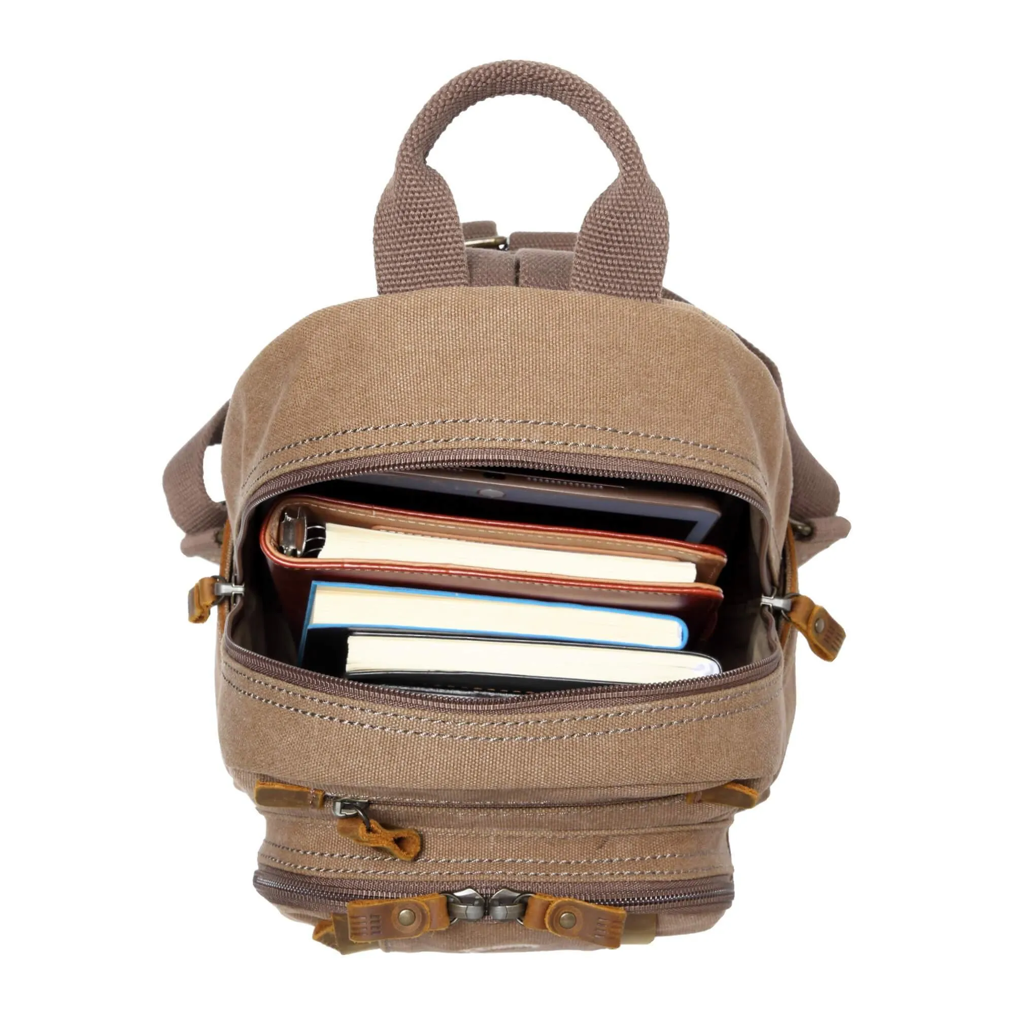 TRP0255 Troop London Classic Canvas Backpack - Small