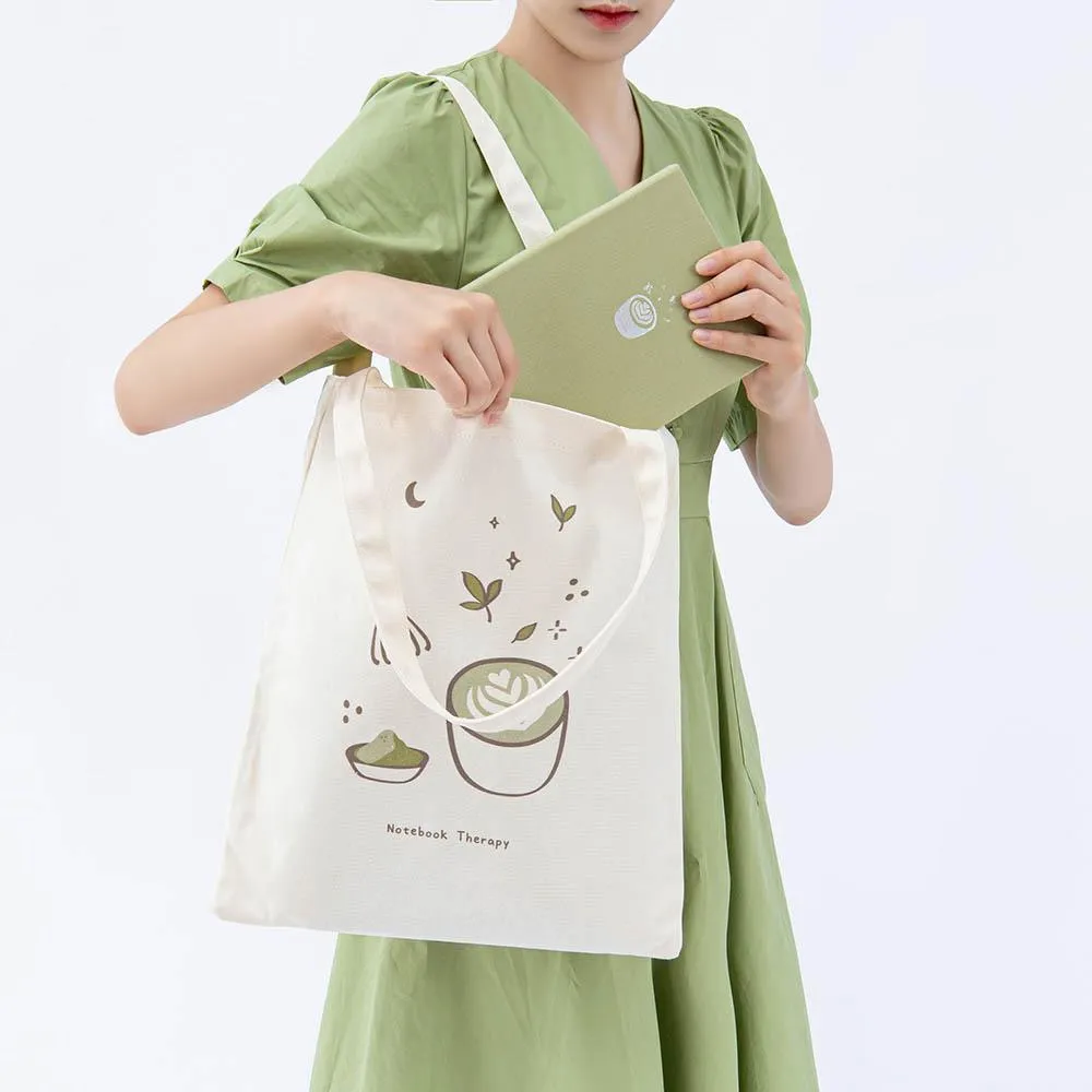Tsuki ‘Matcha Matcha’ Tote Bag ☾