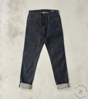 TWCXDR-005 - Relaxed Tapered - Raw Indigo