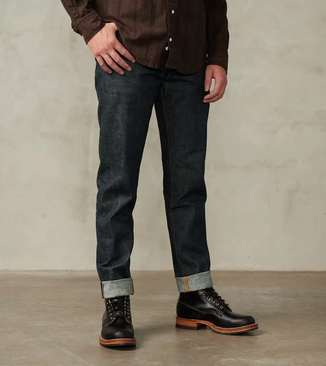 TWCXDR-005 - Relaxed Tapered - Raw Indigo