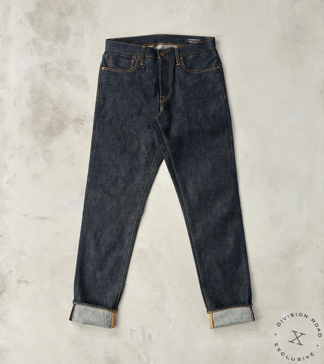 TWCXDR-005 - Relaxed Tapered - Raw Indigo