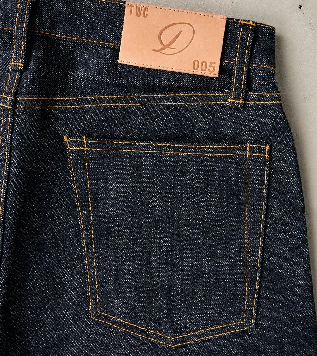TWCXDR-005 - Relaxed Tapered - Raw Indigo