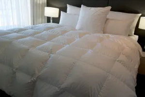 Ultra Light Baffle Boxed Super King Size Quilt 98-99% White Premium Hand Select Polish Goose Down 2 Blanket Warmth 900  Fill Power