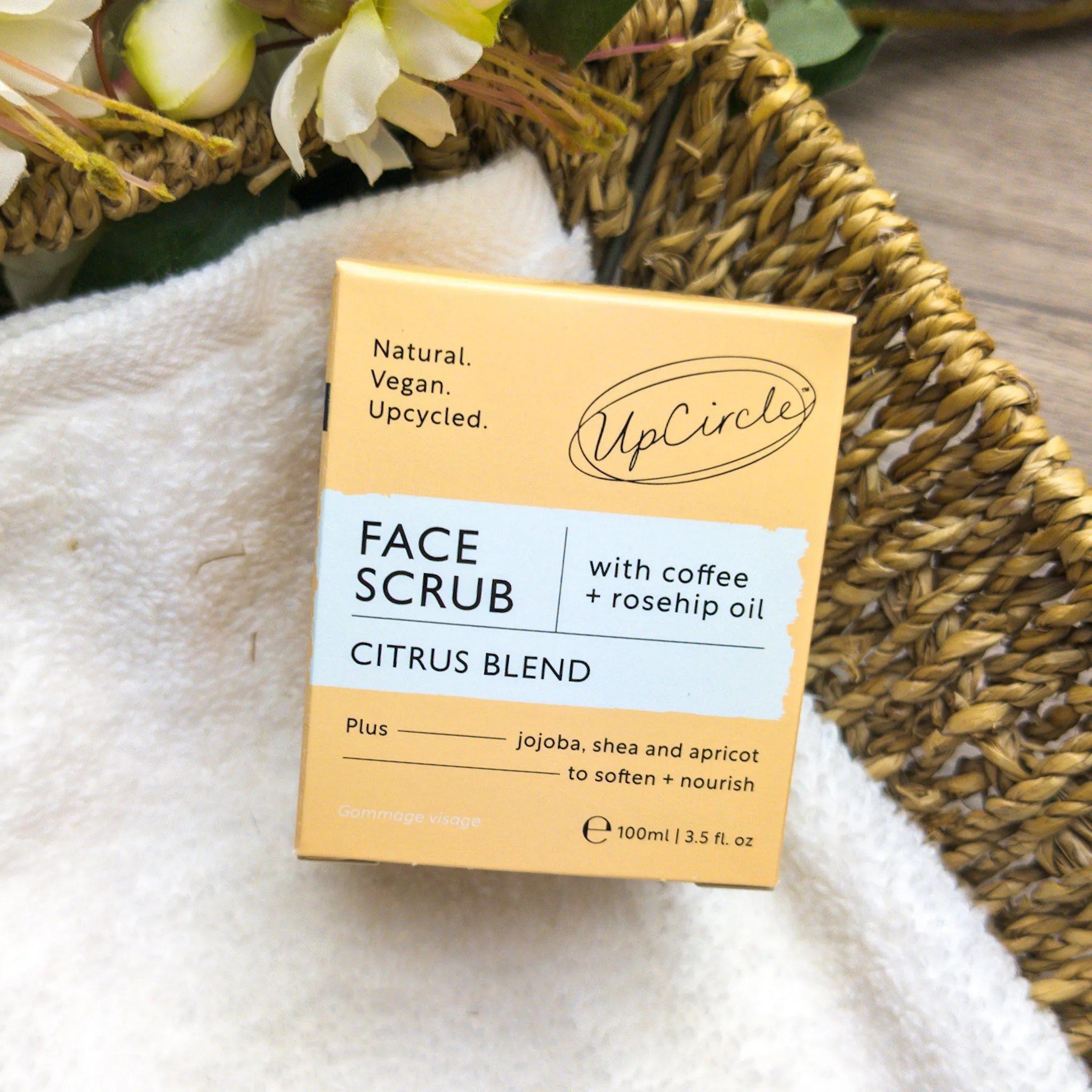 UpCircle Citrus Blend Face Scrub With Coffee & Rosehip Oil