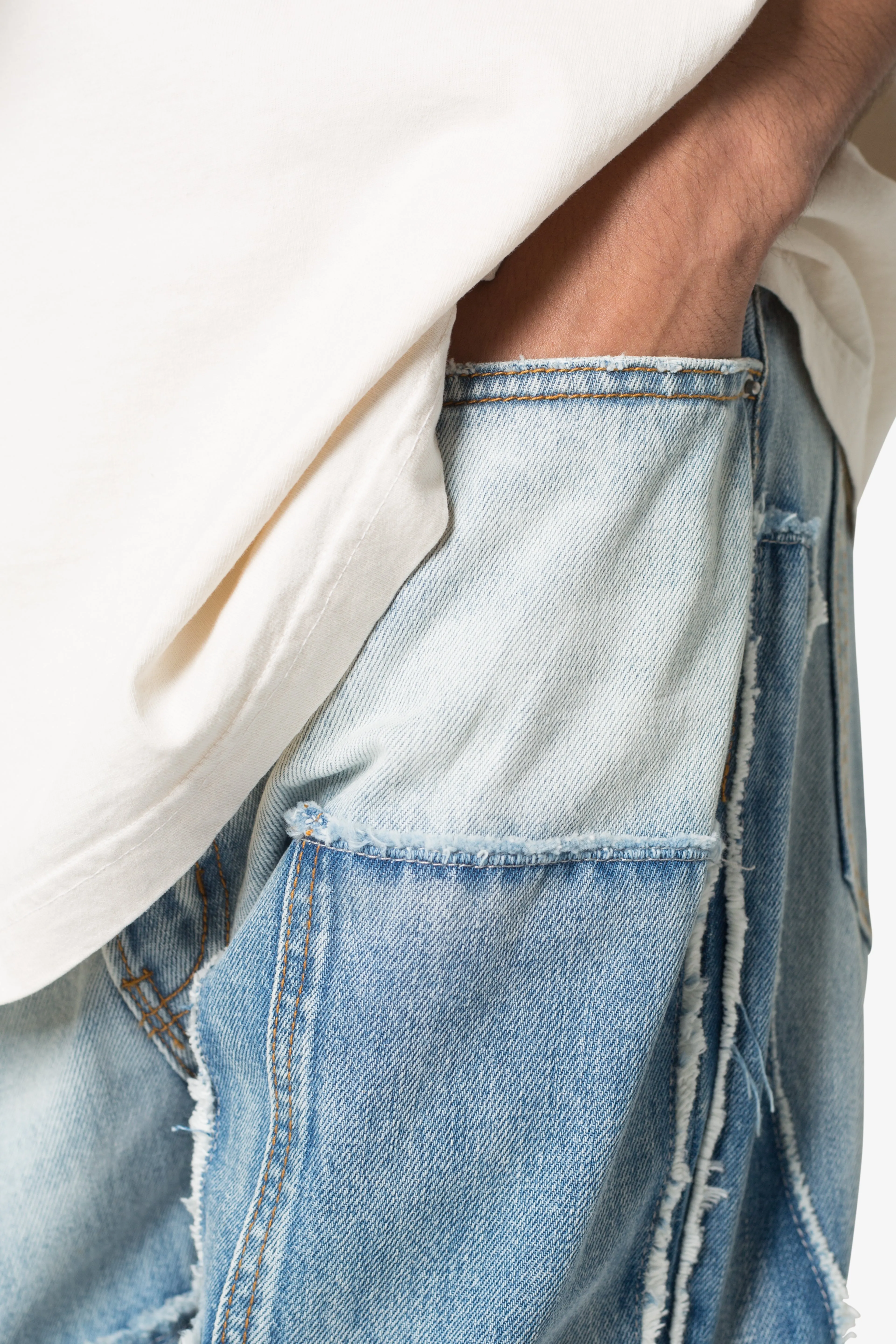 V381 Baggy Denim - Blue
