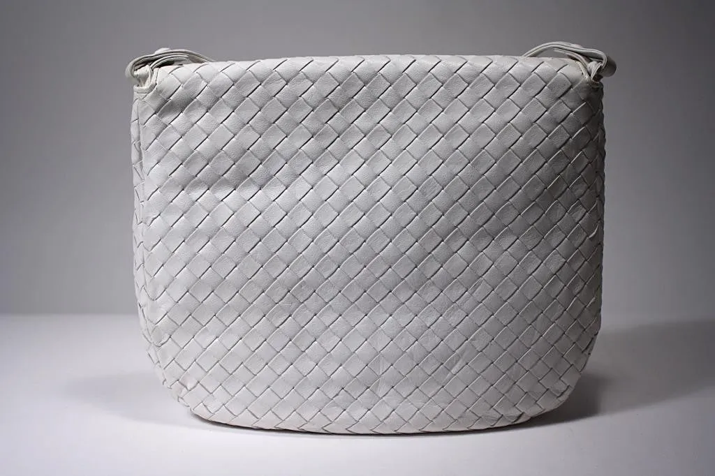 Vintage BOTTEGA VENETA Woven Leather Handbag