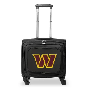 Washington Commanders 14" Black Wheeled Laptop Overnighter