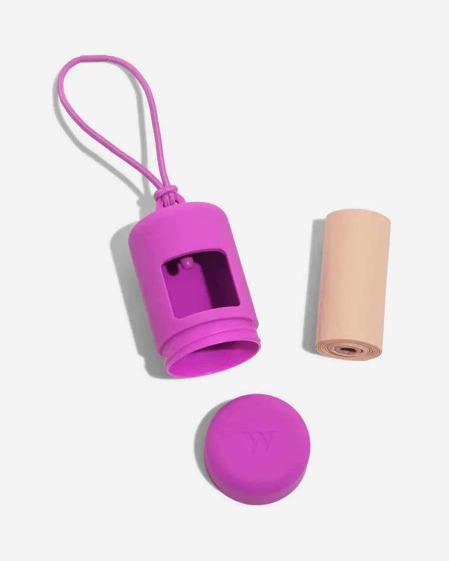 Wild One - Poop Bag Carrier Orchid