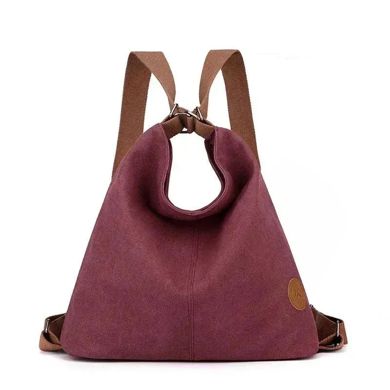 Women's Designer Canvas  Backpack