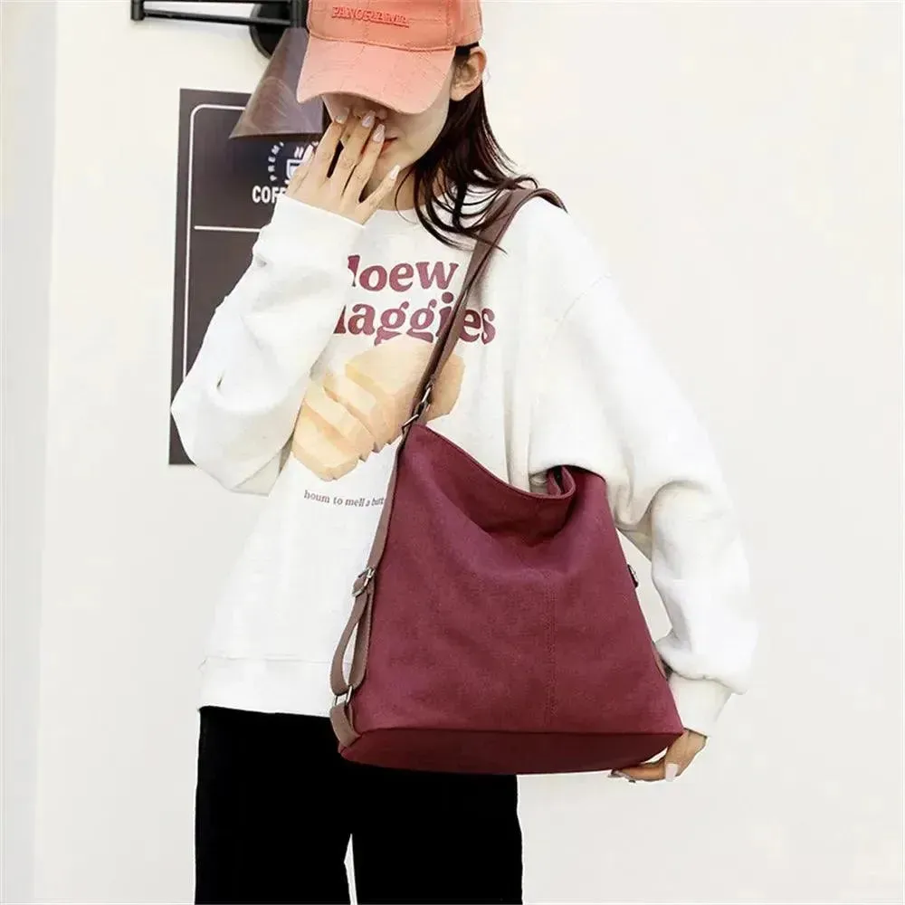 Women's Designer Canvas  Backpack