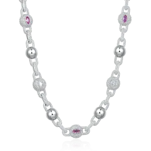 Women's Iced Aegis Ball Chain