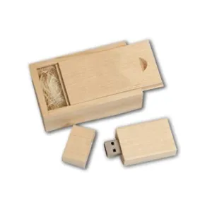 Wooden Rectangle USB Flash Drive