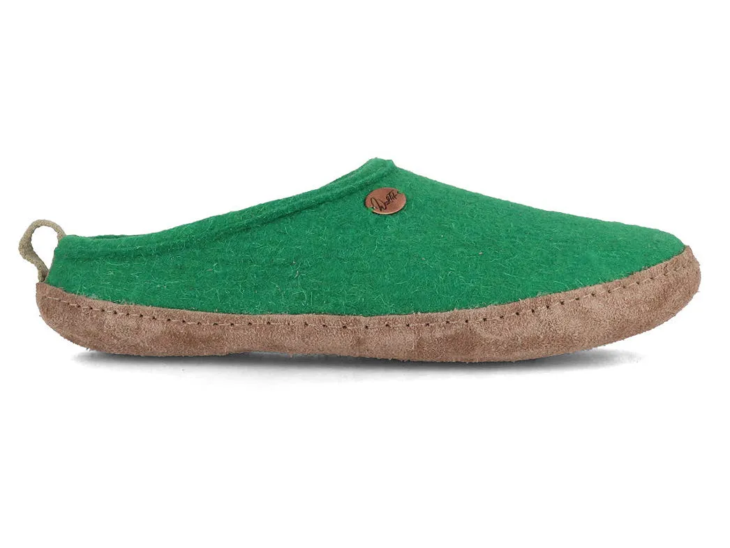 WoolFit 'Tundra' Eco-Friendly Slippers, green