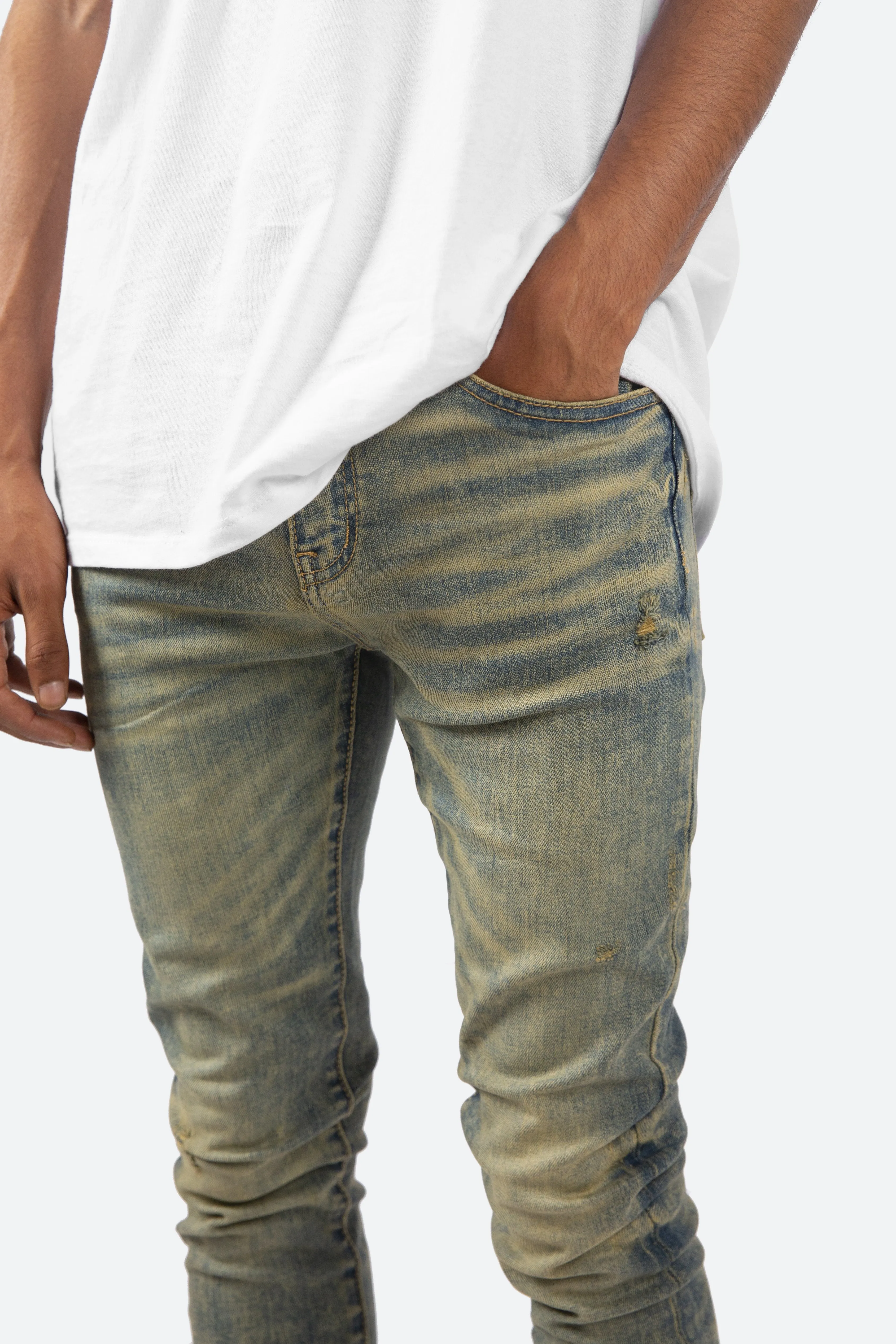 X146 Stretch Denim - Blue