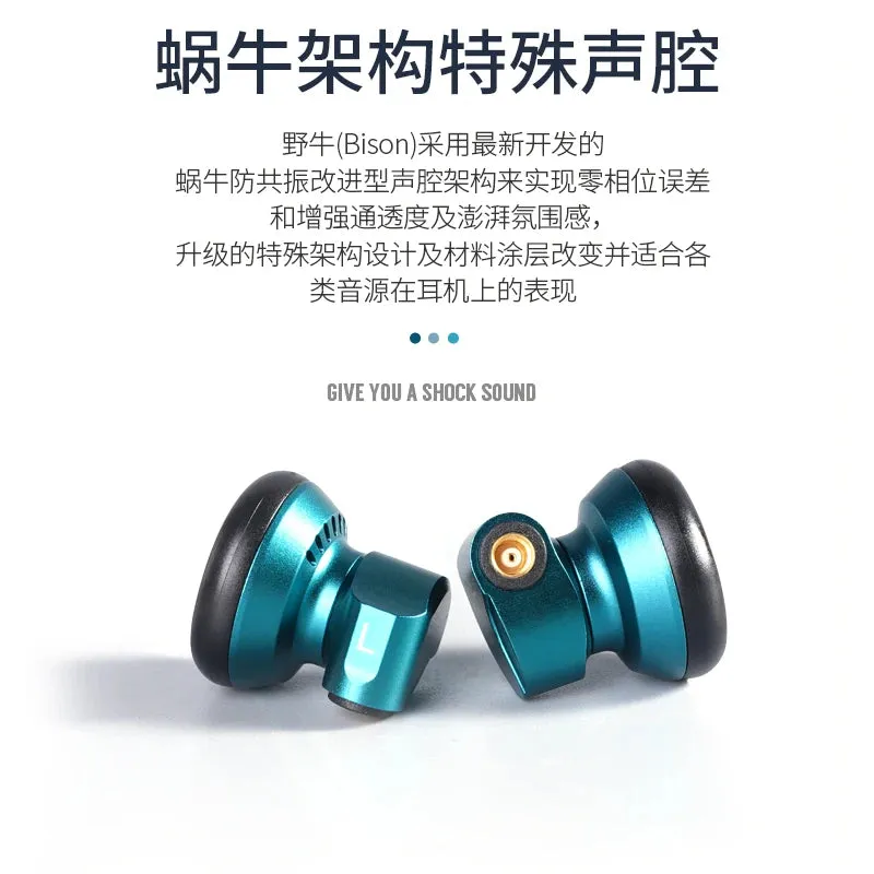Yincrow RW-2000 Flagship HIFI Metal CNC Earphone 15mm Dynamic Drive Earbud MMCX 2.5mm/4.4mm Balanced IEM RW-1000 ST-10s PK1 PK2