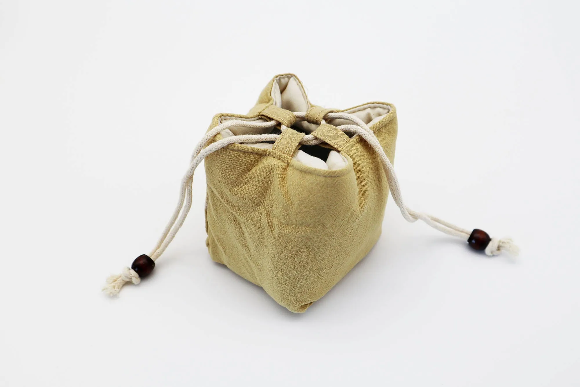 Zen style mini picnic tea cup bag
