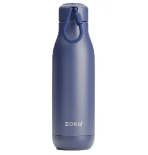 Zoku Stainless Steel Bottle - 18oz – Navy